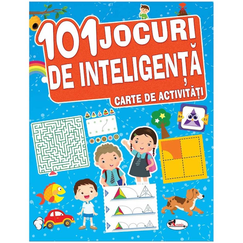 101 jocuri de inteligenta. Carte de activitati - Aramis