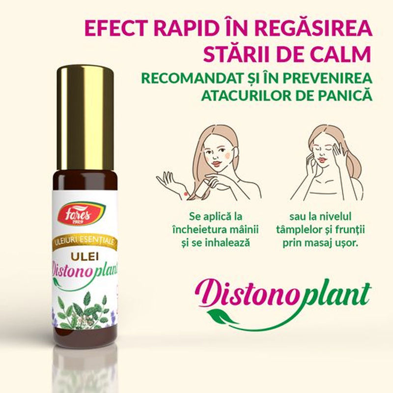 Ulei Distonoplant, N156, 5 ml, Fares - Delumani - Magazin Romanesc 