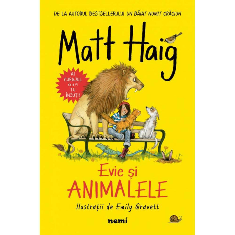 Evie si animalele - Matt Haig, Emily Gravett - Delumani - Magazin Romanesc 