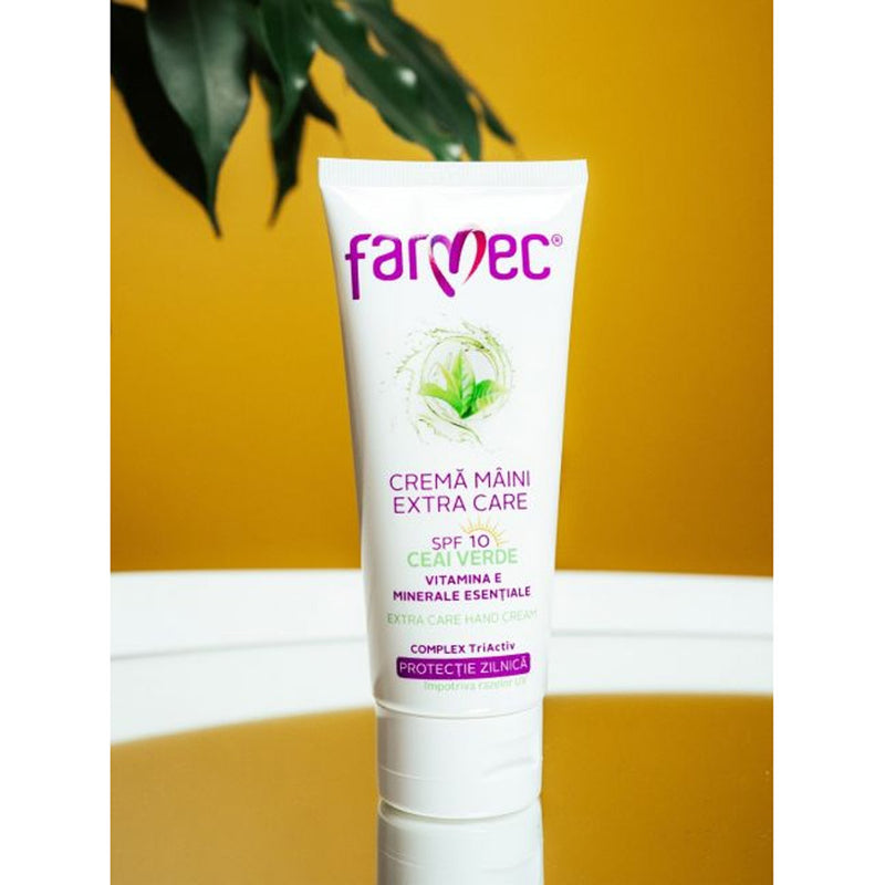 Crema Maini Extra Care SPF10 (cu Ceai Verde), Farmec