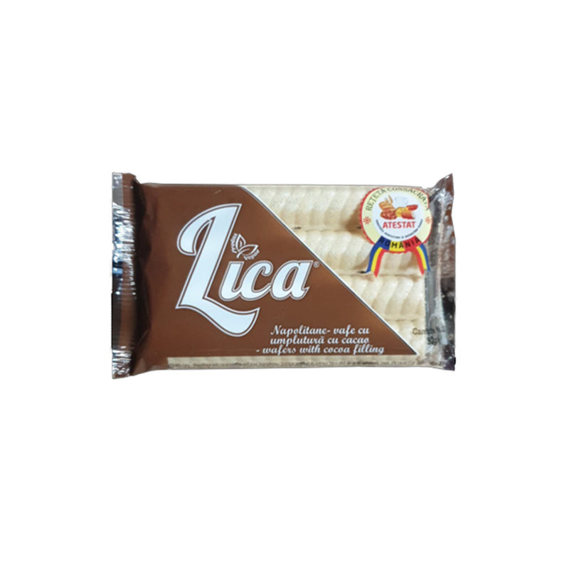 Lica Napolitane vafe cu umplutura cu cacao