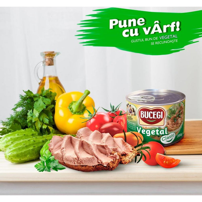 Bucegi pate vegetal 200 g - Delumani - Magazin Romanesc 