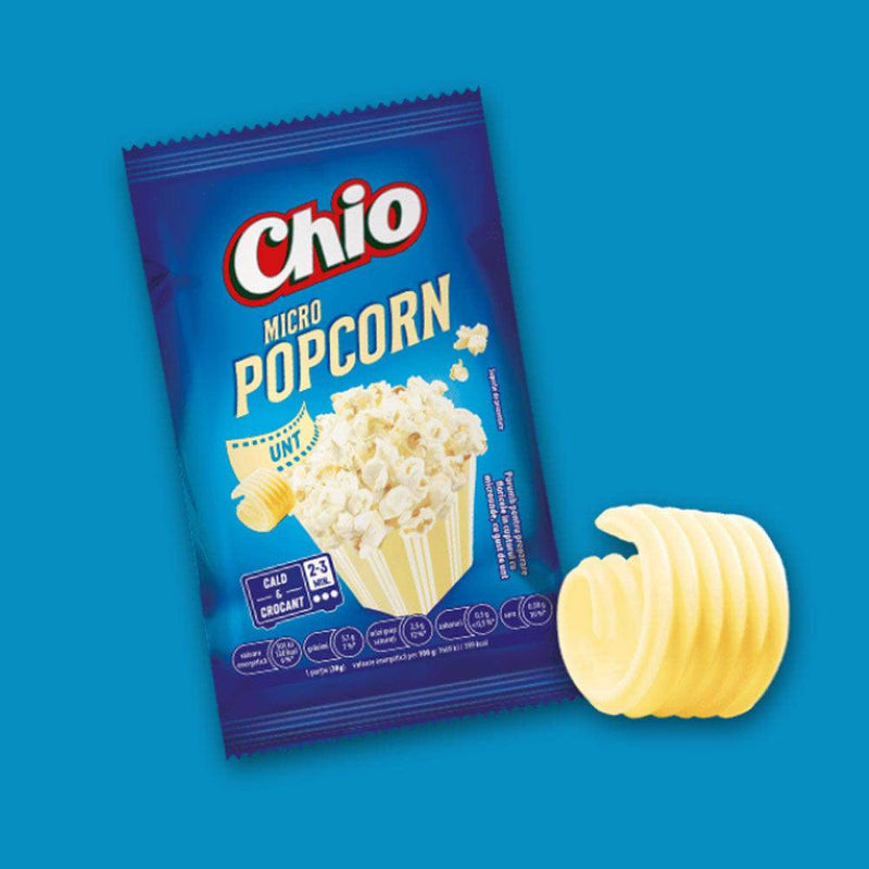 Popcorn Chio cu unt, pentru microunde - Delumani - Magazin Romanesc 